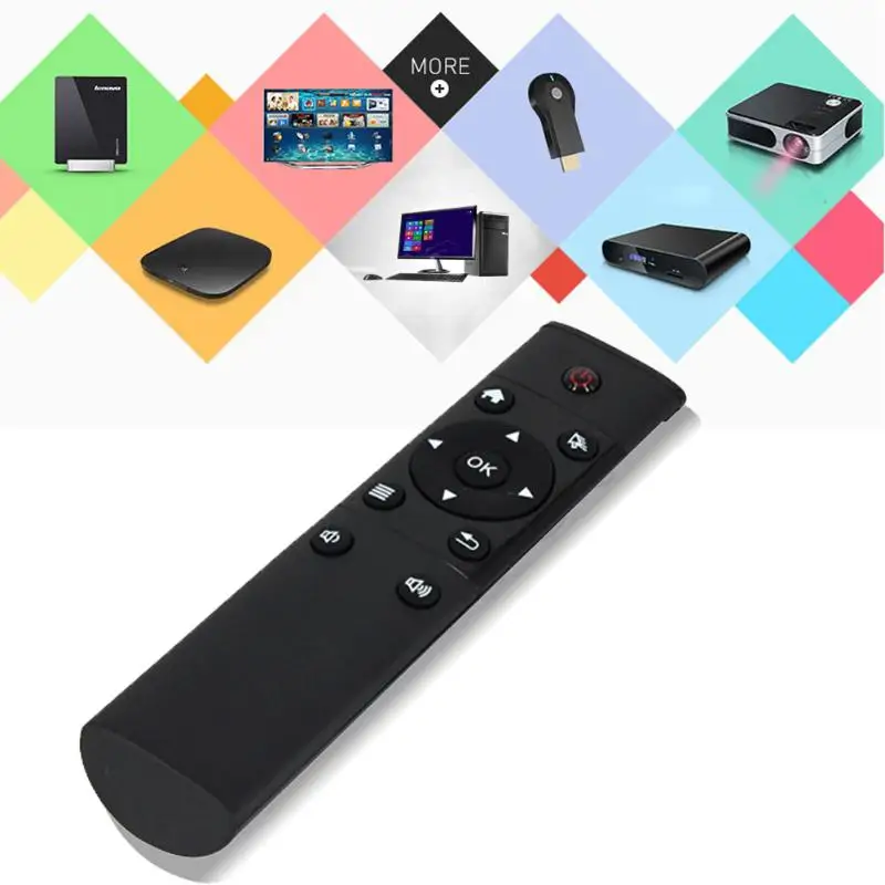 FM4 2 4 ГГц Беспроводной клавиатура дистанционного Управление Air Mouse для Android KODI TV
