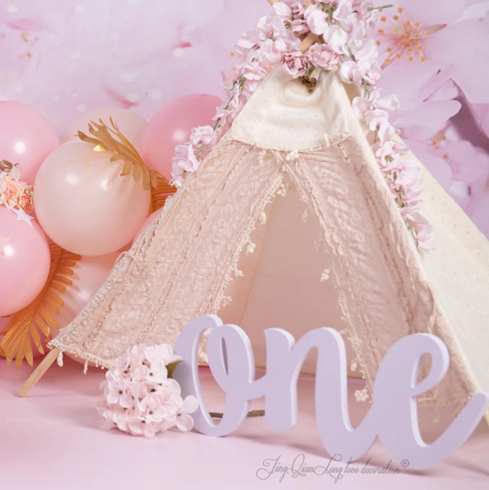 Wooden Number Sign Photo Prop For First Birthday Photo Shoot For Babies