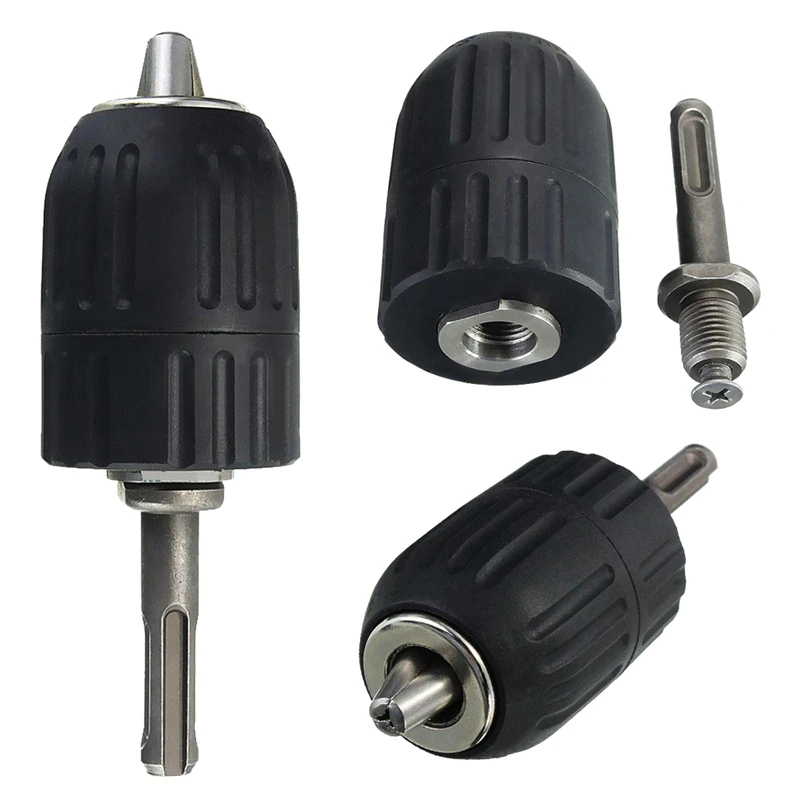 

2-13mm Keyless Impact Drill Chuck Hand Tool With Lock And SDS Adaptor