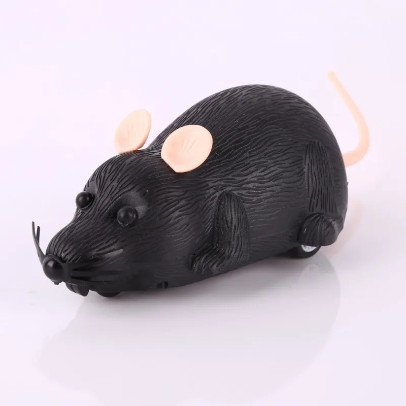 Опционально мышей игрушечная кошка Милая Реалистичная мышь игрушка вытяните назад игрушки марионетки Автоматическая вперед мышь