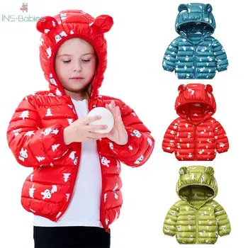 

Winter Baby Boy Clothes Children Girls autumn Coat candy colors Jackets for Girls long sleeve with ears kids coats zipper jacket