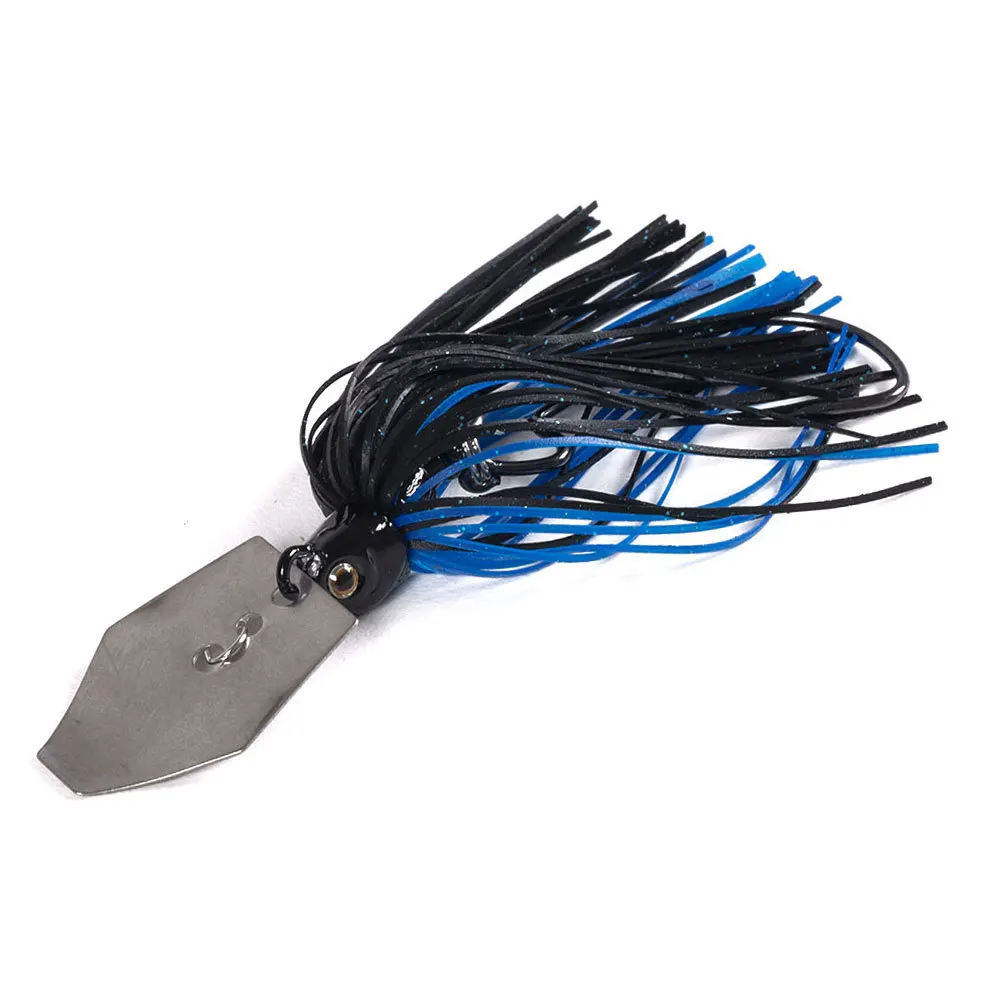 

1Pcs 11g Weedless Swim Jig Chatterbait Blade Bait with Rubber Skirt buzzbait Fishing Lures