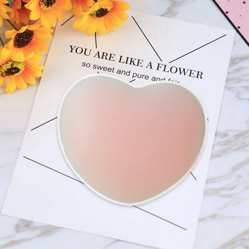 1 пара крутых многоразовых самоклеющихся силиконовых бюстгальтеров для сосков, подушечек для груди, подушечек, натурального цвета, один размер, наклейки на соски, нижнее белье