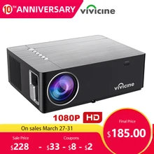 Vivicine M20 plus récent projecteur 1080 p, Option Android 9.0 1920x1080 LED full hd Home cinéma vidéoprojecteur Support AC3(China)