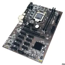 Carte mère pour Machine d'extraction B250 BTC, carte graphique 12 16X, SODIM DDR4, sata 3.0, Compatible VGA, A08 21, livraison directe, en stock, nouveau 