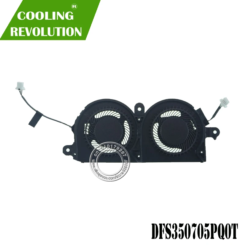 Ventilador de Refrigeração da Cpu do Portátil para Dell Ventilador de Refrigeração da Cpu Xps 13 9380