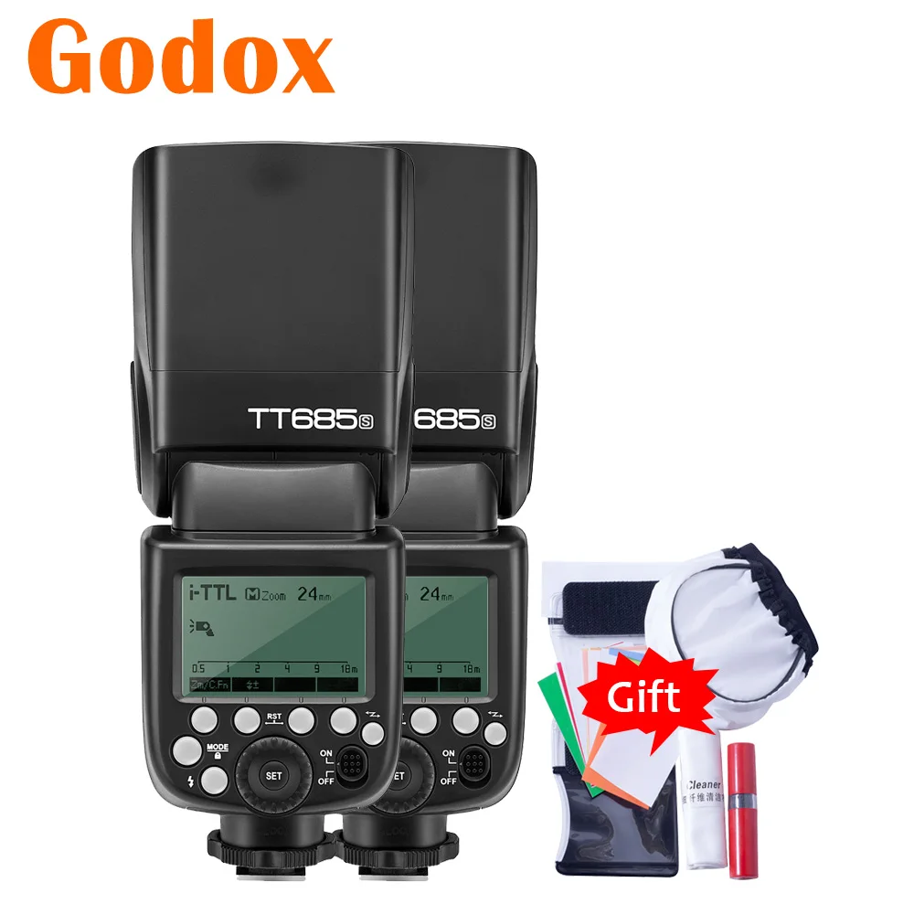 Godox GN60 TTL 2 4G TT685S TT685 S вспышка для камеры HSS Speedlite нового горячего башмака Sony A7R A7RII