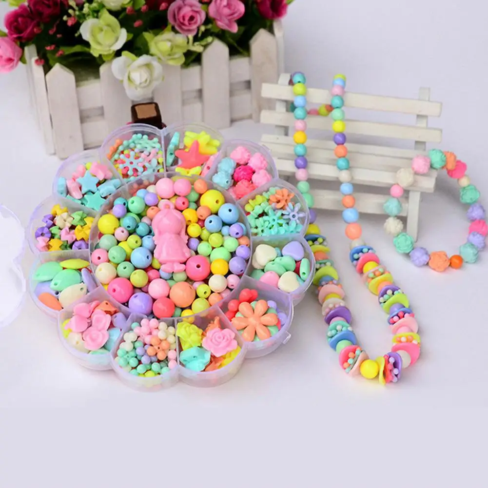 

GloryStar Bead Set for Kids,Bead Stringing for Toddlers Educational Stringing Toy 30
