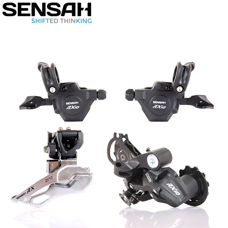 

SENSAH RX10 2x1 0/3x10 10 скоростные велосипедные переключатели Маленький Комплект MTB групсет велосипедный переключатель передач рычаг передний и задний переключатель