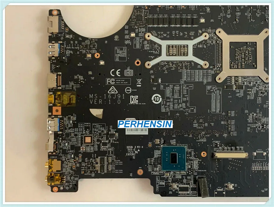  FOR MSI GE72VR GL62M LAPTOP MOTHERBOARD I5-7300HQ CPU N17P-G1-A1 GTX1050M 4GB MS-16J9 MS-16J91 VER: