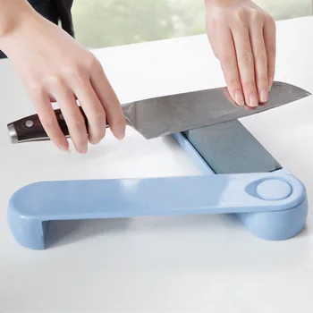 

Double-sided Home Whetstone For Kitchen Knife Sharpener Fine Grinding Belt Non-slip Sharpener Multifunctional Scissors