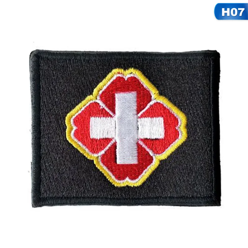 Милые уличные товары, наклейка на руку, медицинский спасательный Красный Крест, боевой дух, военные наклейки, значки - Цвет: BI2003H07