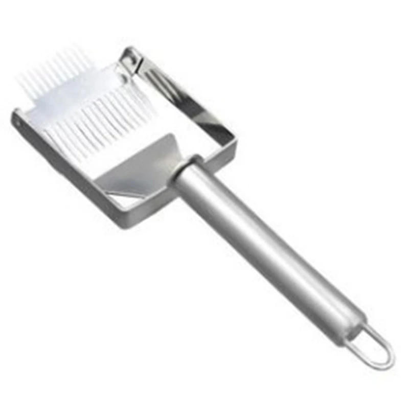 

Beekeeping Knife Stainless Steel Bee Hive Uncapping Fork Scraper Shovel Honey Fork Honey Comb Double Needle Bee Scraper