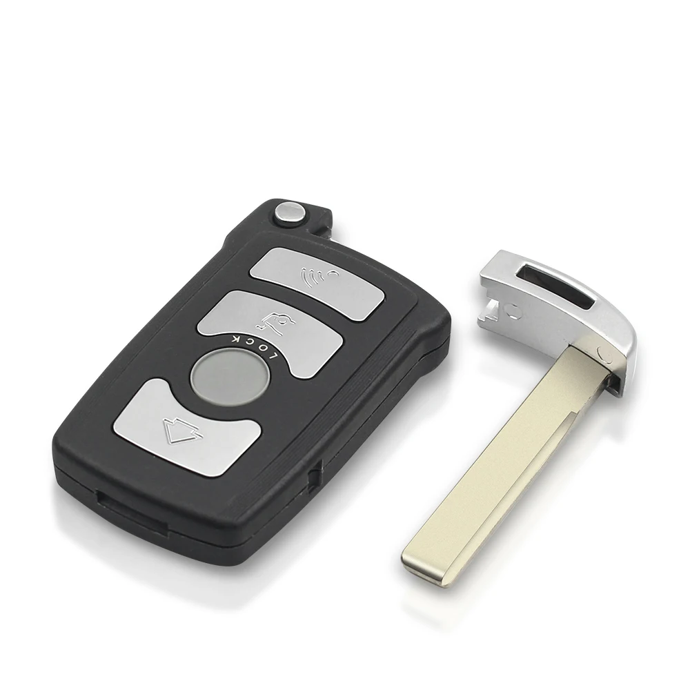 Remote Control/ Key Case For Bmw 7 Series E65 E66 E67 E68 745i 750i Id46 Chip Id7944 Cas1 System Uncut Hu92 V4 Buttons 315mhz - - Racext™️ - - Racext 20