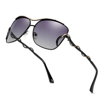 

2019 New Polarizer Women Outdoor Polarizer Personality Polarizer Sunglasses Hot Style Polarizer Sunglasses Simple Personality