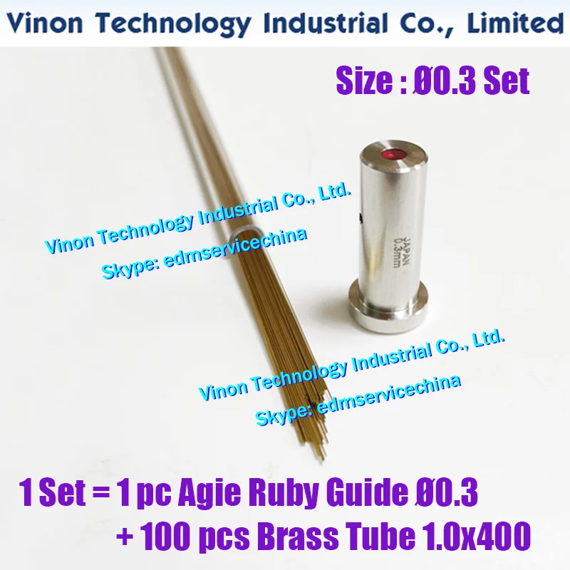 

Набор инструментов диаметром 0,3 мм = 1 шт. 100 мм Agie Ruby + 0,3 шт. 400 x мм латунная трубка с одним отверстием для сверления отверстий EDM Actspark SD1,Drill20
