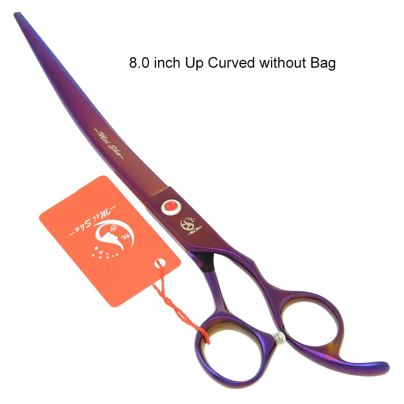 HB0269 no Bag 8," ножницы для стрижки собак из японской стали, ножницы для стрижки домашних животных, изогнутые ножницы, филировочные ножницы для стрижки собак Tesoura, инструменты HB0263 - Цвет: HB0269 no Bag