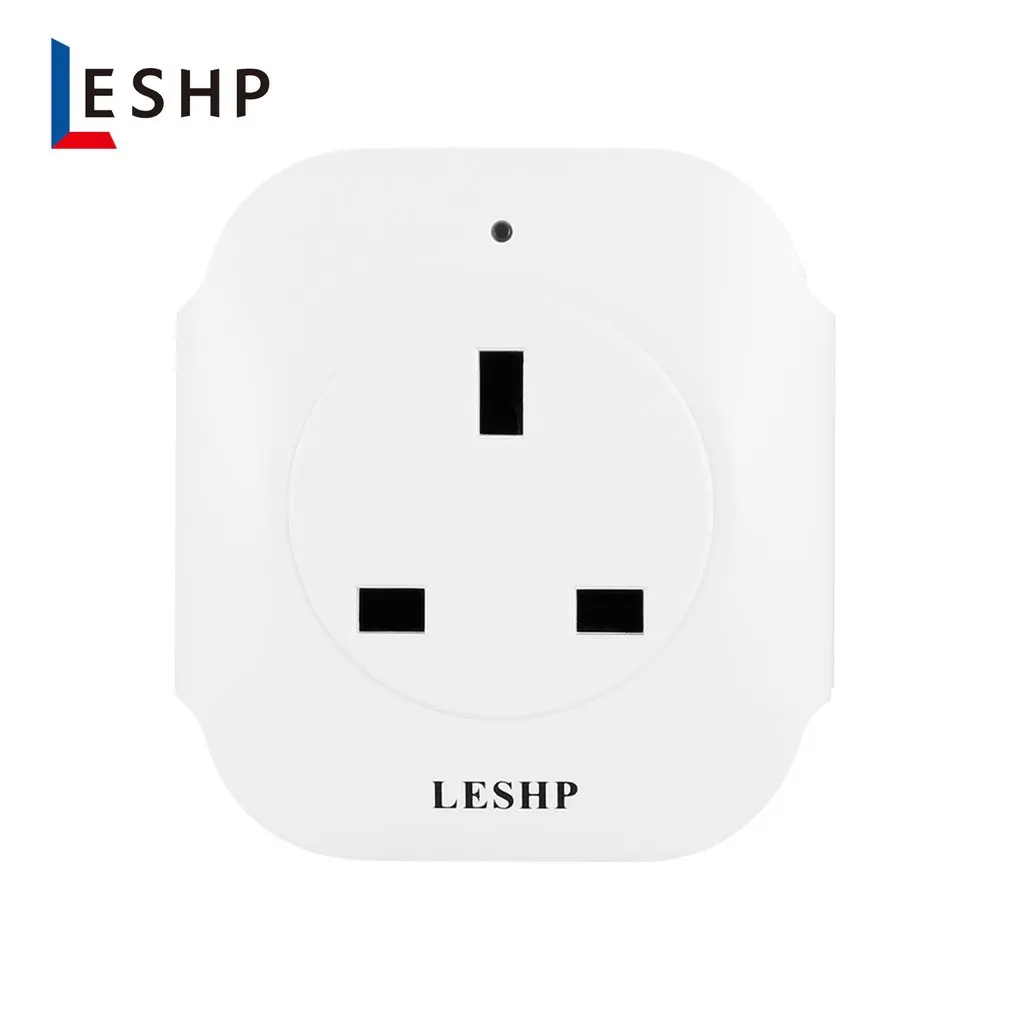 LESHP 2 шт./компл. Однопортовый беспроводной мини-разъем Smart Plug с USB выходом (5 В/1 а) Wi-Fi Смарт-переключатель розетка 100-240 В