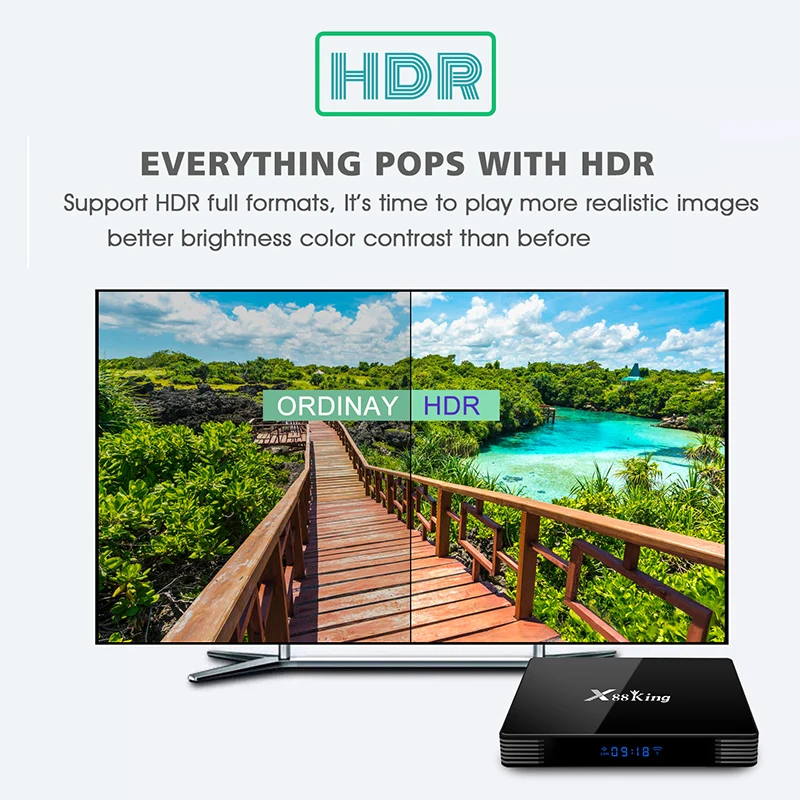 X88 King 4 ГБ 128G Amlogic S922X ТВ приставка Android 9,0 двойной Wifi BT5.0 1000M 4K Google Play Store Netflix Youtube 4K медиаплеер