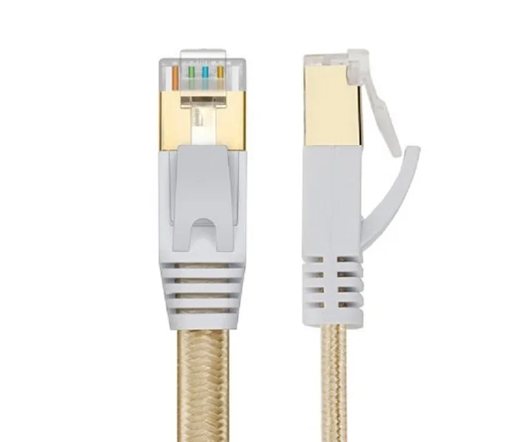 Экранированный кабель Cat7 RJ45 из чистой меди 3 фута 6 футов 10 15 30 см/50 см/1 м/1 5 м/2 м/3 м/5