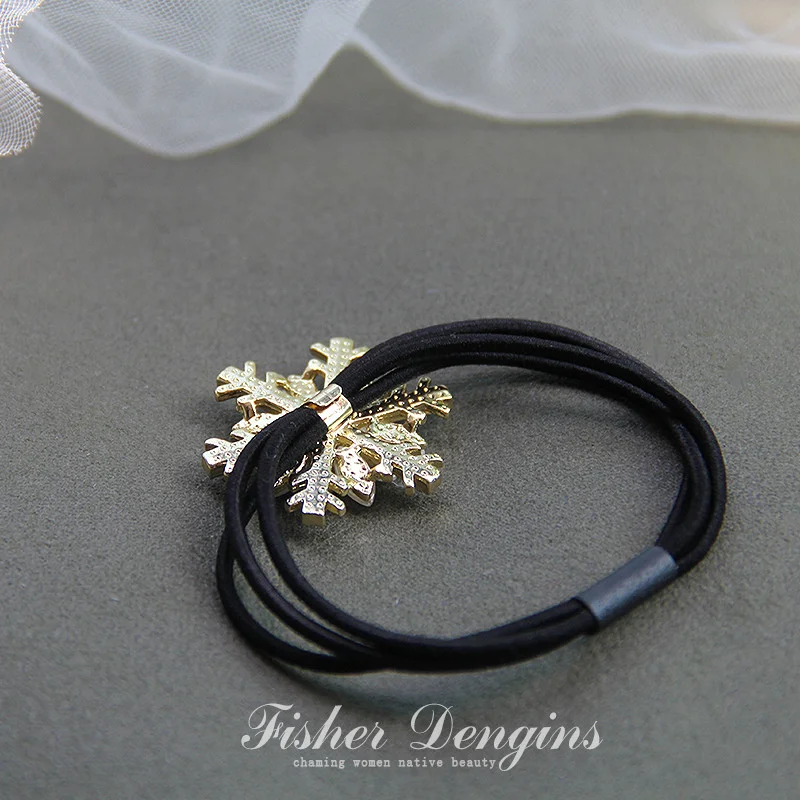 Elegantes Opal Metall Haar-scrunchies Für Damen Und Mädchen_voghion.com