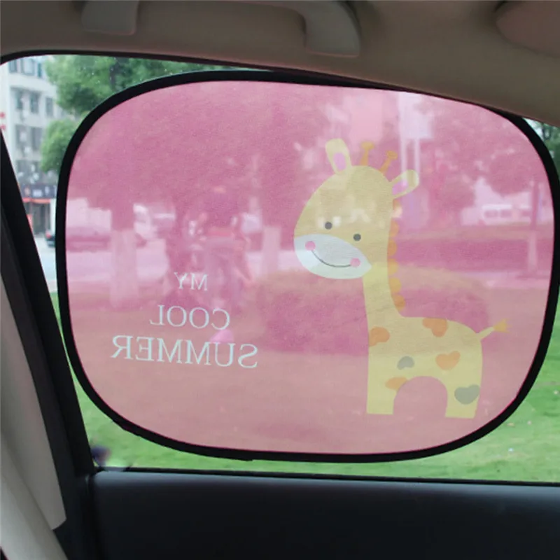 2 шт./компл. Ван козырек от солнца автомобиля Шторы Бортовой Блок мультфильм солнцезащитный крем изоляции козырек защищающий от солнца для детей Лидер продаж