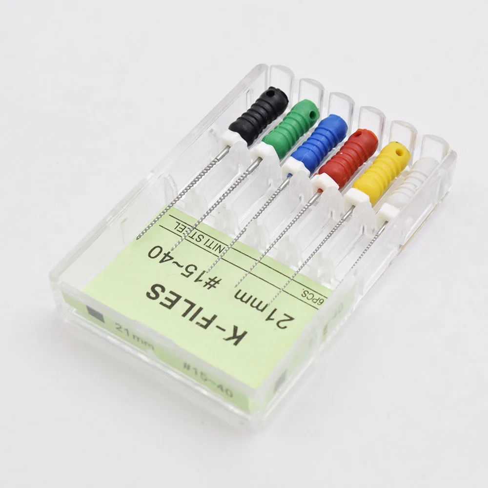 1 Box Niti K Files Hand Use Endodontic Instruments 25mm 21mm endo rotary files dental pulp files