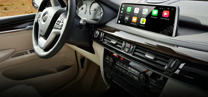 Sale AISINIMI Android 9.0 PX6 Car Dvd Navi Player FOR For BMW X1 F48 (2016-2017) Original NBT System audio gps stereo auto all in one 24