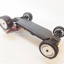 

Tower Board Set Carbon Fiber Chassis Car Bottom Shock for 1/10 WLtoys 104001 RC Crawler Car Upgrade Part