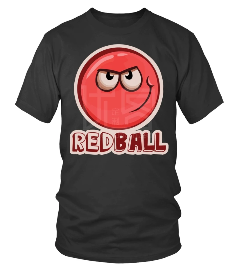 Красный мяч 4 красный шар t-shirt2019 новая футболка Новинка Мужская одежда Чистый хлопок Топы удивительные короткий рукав уникальный