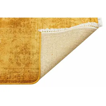 

Apex Overdye 5 'x 8' Viscose Yellow Area Rug