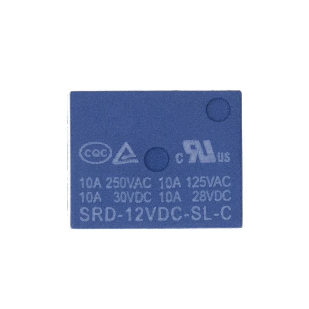 10 шт. DC Мощность реле T73 5 V/12 v/24 v SRD-5VDC-SL-C SRD-12VDC-SL-C SRD-24VDC-SL-CPCB Тип 5Pin