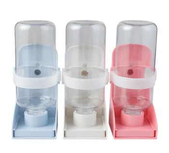 

500ML Automatic Water Feeder Bird/Pet Cage Hanging Drinking Bottle Storage Parrot Cage Drink Container Dog Cat Feeders Dispenser