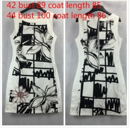 11 Espanhol Impresso Vestidos de с коротким рукавом-varios Estilos 36-46 metros - Цвет: 11