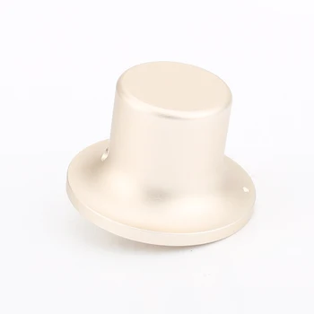 

4xAudiocrast KB003 Gold Aluminum Volume Control Knob Potentiometer 6mm Rotary Shaft Volume