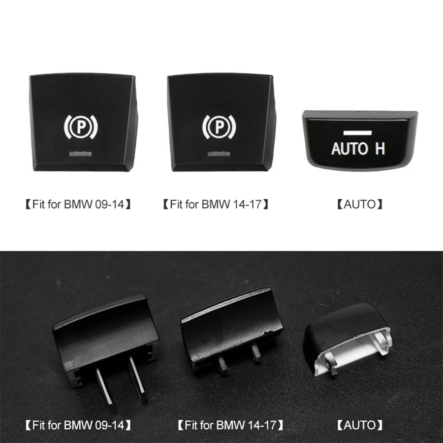 Car Handbrake Parking Brake P Button Switch Cover For BMW 5 6 7 F01 F02 F07 F10 F11 F18 F30 520 523 730 5GT