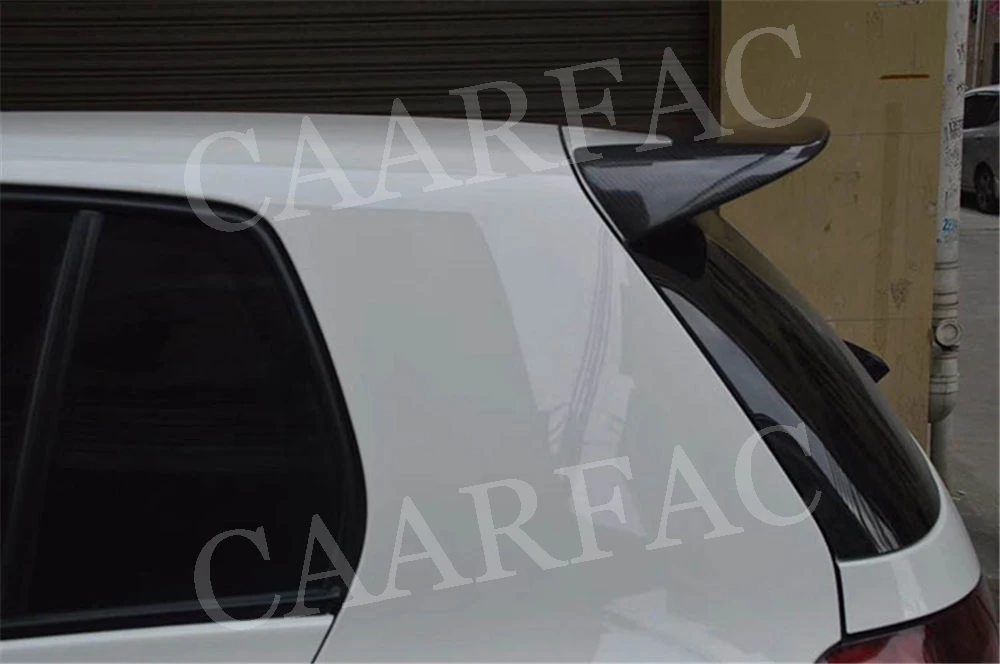 MK6 карбоновый задний спойлер на крышу для VW Golf 6 VI MK6 стандартный бампер 2010-2013 не для GTI R RZ стильные задние оконные крылья
