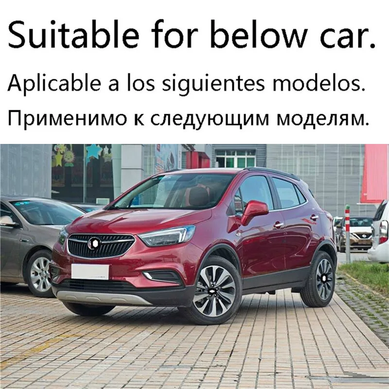 Running Assessoires боковой указатель поворота Luces Led Para Авто наружные фары автомобильные фары в сборе 17 18 для Buick Encore