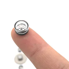 Прямая поставка от производителя двойной шаровой карты 9 мм Высокоточный экологически чистый открытый пластиковый мини компас открытый Mi