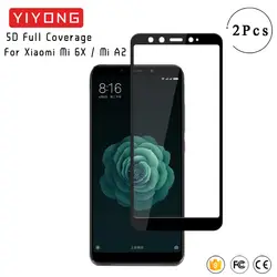 YIYONG 5D полное покрытие Стекло для Xiaomi mi 6X mi 6x закаленное Стекло Xio mi A2 Экран протектор для Xiaomi mi A2 Lite полностью наклеиваемая поверхность Стекло