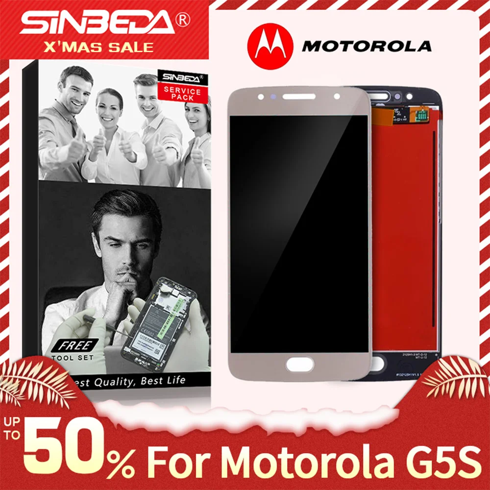 Оригинальный ЖК дисплей для Motorola Moto G5S XT1793 XT1794 XT1792 сенсорный экран дигитайзер MOTO в