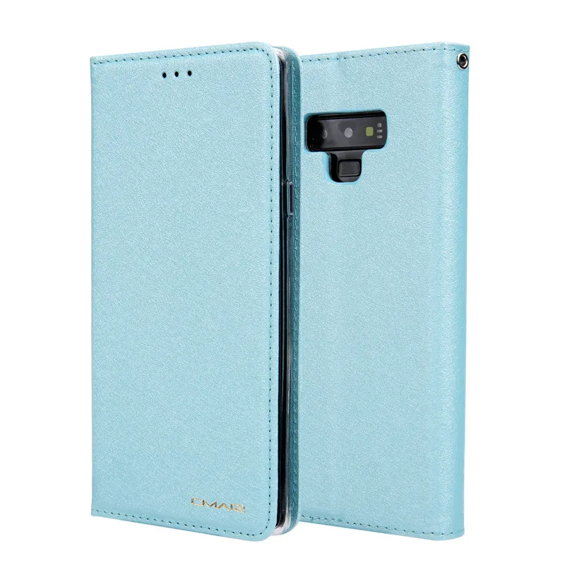 Чехол бумажник из шелковой кожи для Samsung Galaxy A10 A20 A30 A50 A70 M20 S10 Note 10 чехол телефона с