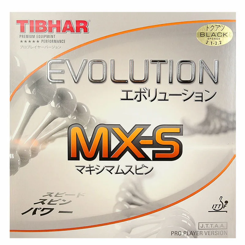 

TIBHAR Evolution MX-S Professional Germany Table Tennis Rubber Pips In Tensor Ping Pong Rubber for Fast Attack with Loop