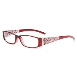 Trendsetting Women's Anti-Blue Light Reading Glasses 2024 - Ultralight & Portable Vision Care Eyewear - +100 (Red)