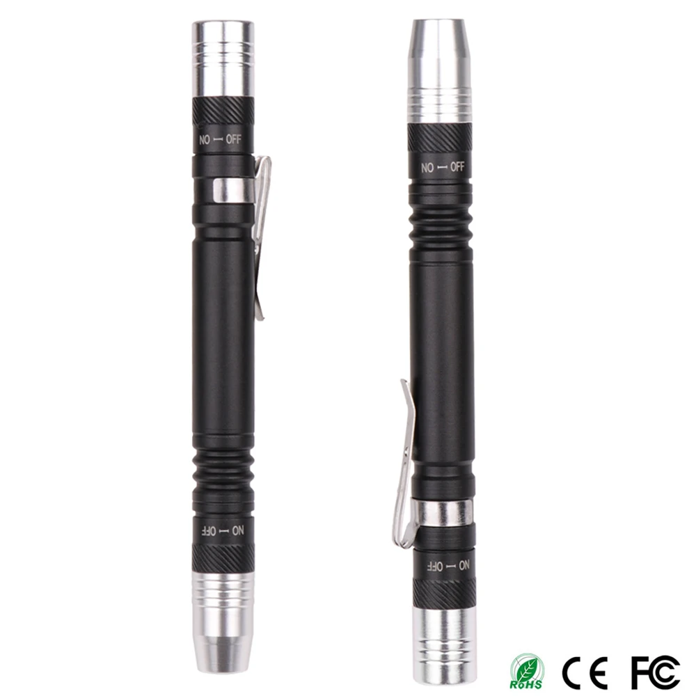 1/3/5 professional detection pen light UV flashlight first aid mini flashlight portable doctor nurse diagnosis work light