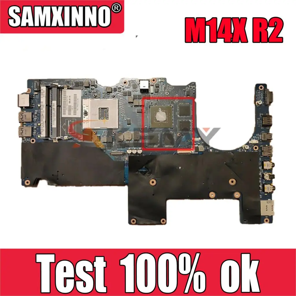 Original Laptop motherboard For DELL Alienware M14X R2 Mainboard CN-0RH50G 0RH50G QBLB0 LA-8381P SLJ8C N13P-GT-A2 | Компьютеры и офис