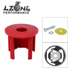 LZONE-красный двигатель крутящий момент рычаг вставка собака кость крепление комплект для VW Golf GTI Кролик Passat Tiguan EOS Audi A3 Q3 2.0TSI JR-EMI01