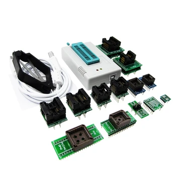 

Mini Pro Tl866Ii Plus Programmer +13Adapters +Sop8 Clip 1.8V Nand Flash 24 93 25 Mcu Bios Eprom Avr Program
