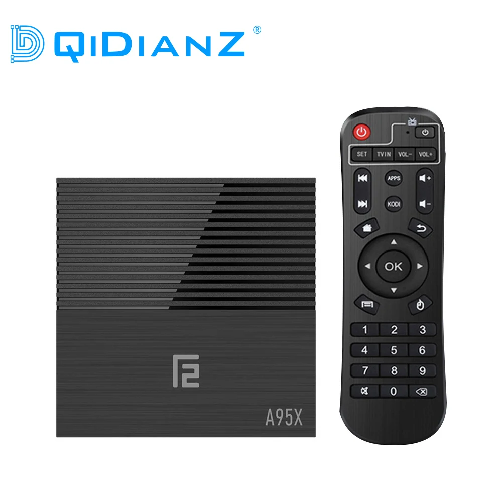 DQiDianZ A95XF2 Smart tv BOX Amlogic S905X2 4 Гб + 32 ГБ Android 9 0 медиаплеер 2 4G WiFi Bluetooth