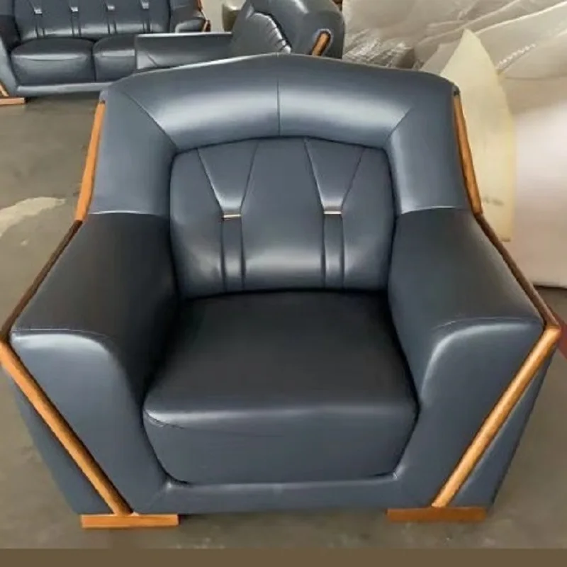 Новый дизайн домашний диван из натуральной кожи 3 шт. в одном наборе сиденье для 1/